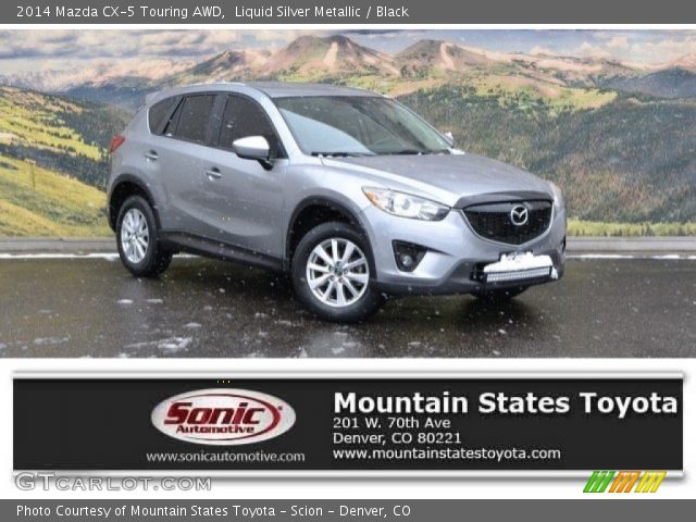 2014 Mazda CX-5 Touring AWD in Liquid Silver Metallic