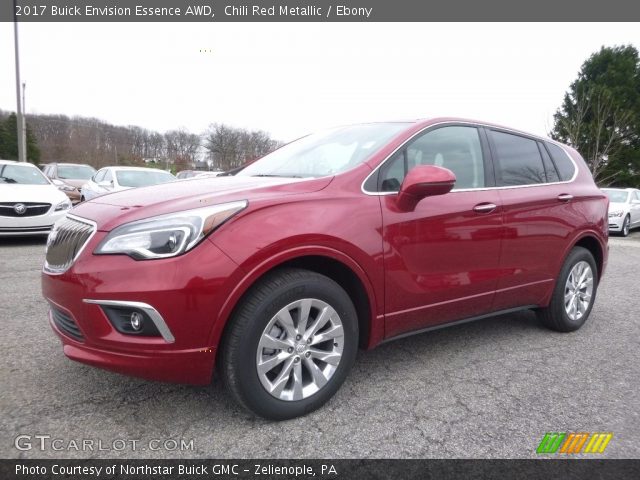 2017 Buick Envision Essence AWD in Chili Red Metallic