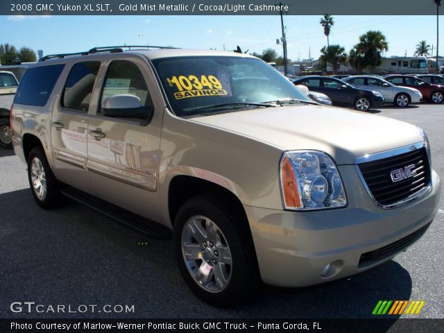 2008 GMC Yukon XL SLT in Gold Mist Metallic