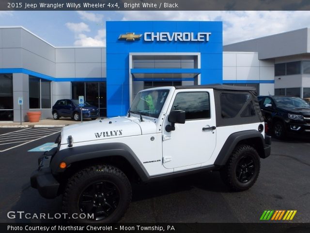 2015 Jeep Wrangler Willys Wheeler 4x4 in Bright White