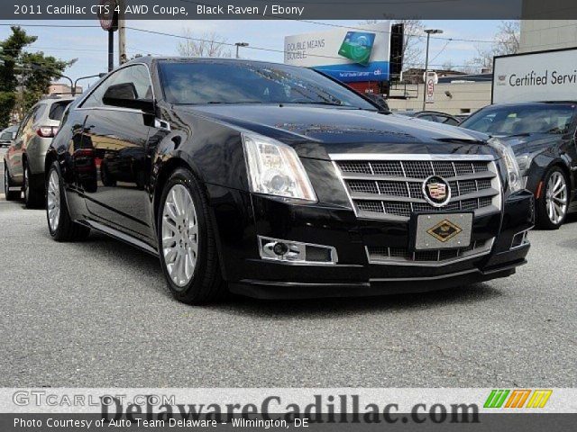 2011 Cadillac CTS 4 AWD Coupe in Black Raven