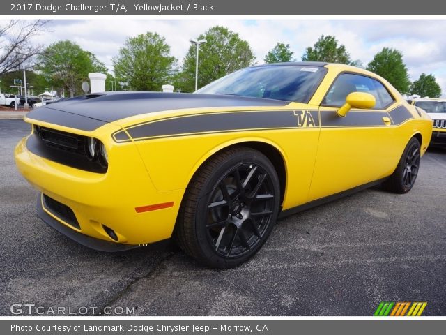 2017 Dodge Challenger T/A in YellowJacket