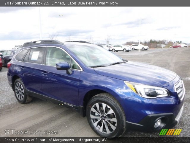 2017 Subaru Outback 2.5i Limited in Lapis Blue Pearl