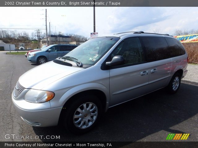 2002 Chrysler Town & Country EX in Bright Silver Metallic