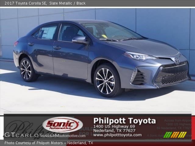 2017 Toyota Corolla SE in Slate Metallic