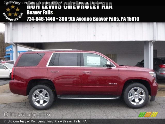 2017 Chevrolet Tahoe Premier 4WD in Siren Red Tintcoat