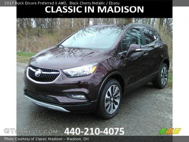 2017 Buick Encore Preferred II AWD in Black Cherry Metallic