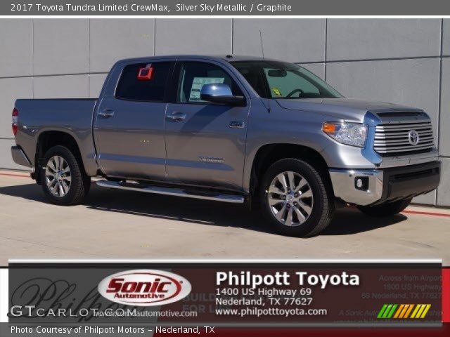 2017 Toyota Tundra Limited CrewMax in Silver Sky Metallic