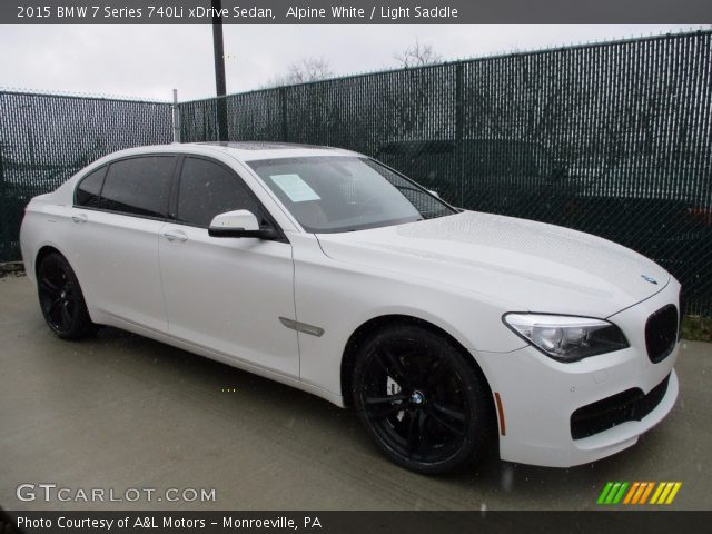 2015 BMW 7 Series 740Li xDrive Sedan in Alpine White