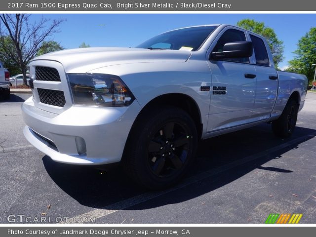 2017 Ram 1500 Express Quad Cab in Bright Silver Metallic