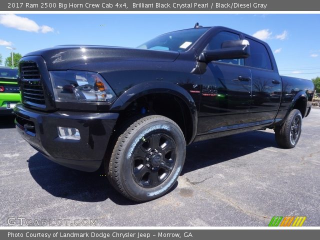 2017 Ram 2500 Big Horn Crew Cab 4x4 in Brilliant Black Crystal Pearl