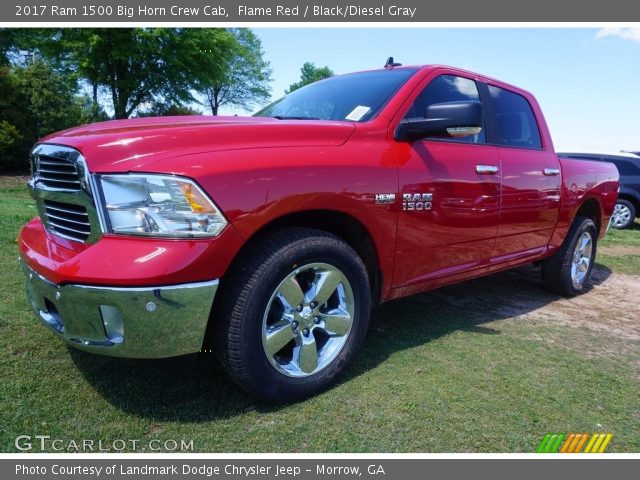 2017 Ram 1500 Big Horn Crew Cab in Flame Red
