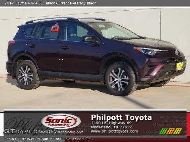 2017 Toyota RAV4 LE in Black Current Metallic
