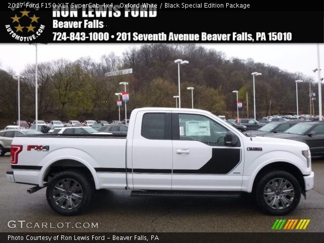 2017 Ford F150 XLT SuperCab 4x4 in Oxford White