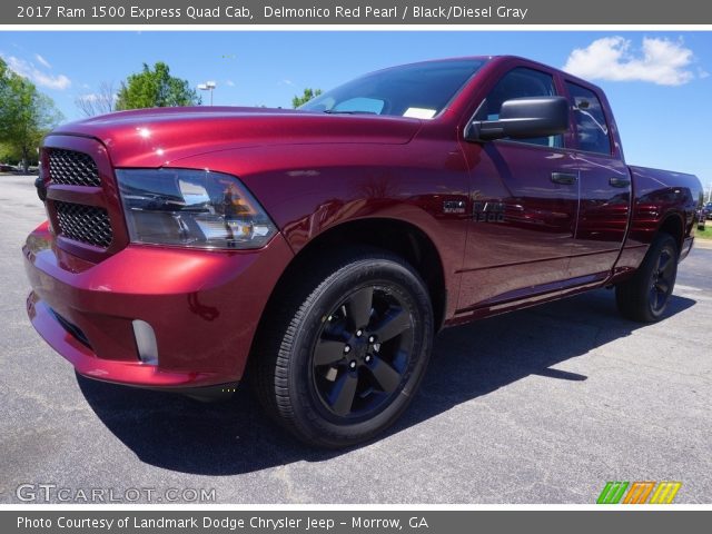 2017 Ram 1500 Express Quad Cab in Delmonico Red Pearl