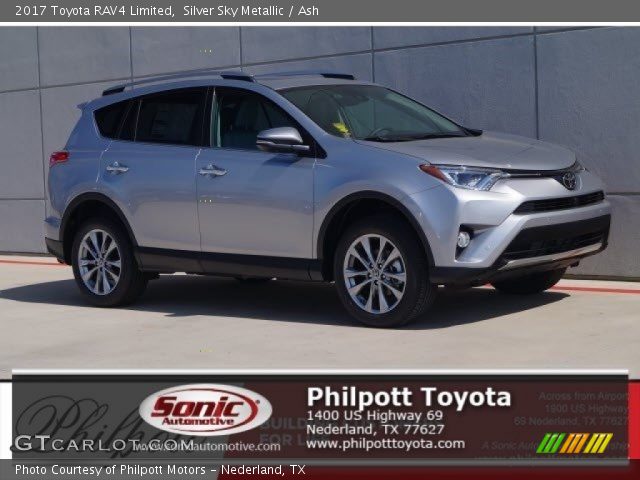 2017 Toyota RAV4 Limited in Silver Sky Metallic