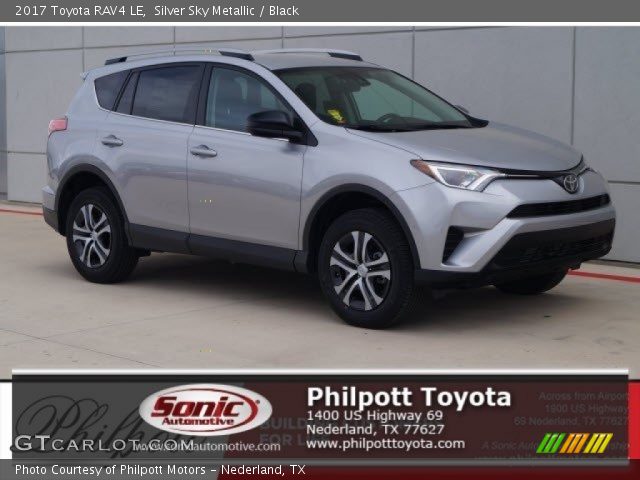 2017 Toyota RAV4 LE in Silver Sky Metallic