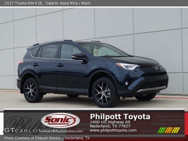 2017 Toyota RAV4 SE in Galactic Aqua Mica