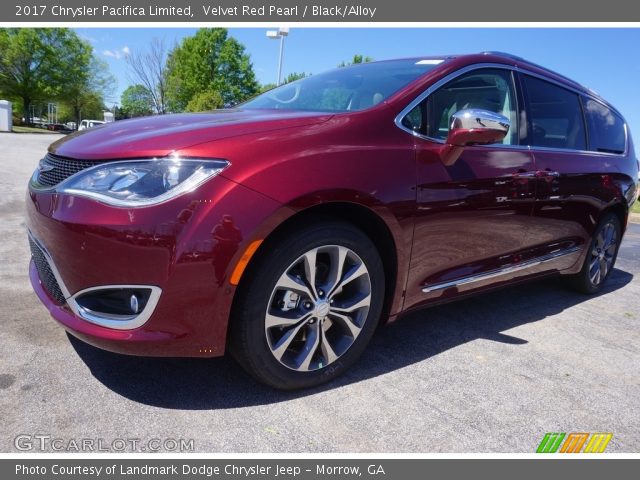 2017 Chrysler Pacifica Limited in Velvet Red Pearl