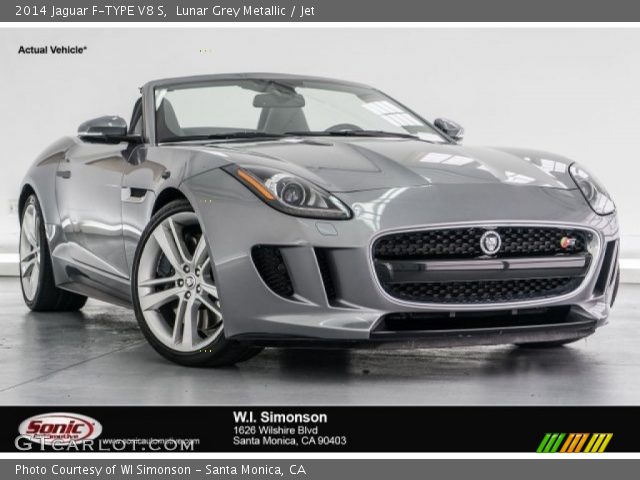 2014 Jaguar F-TYPE V8 S in Lunar Grey Metallic