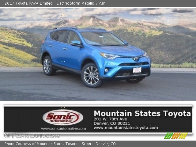 2017 Toyota RAV4 Limited in Electric Storm Metallic