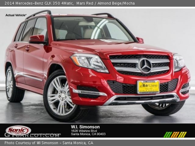 2014 Mercedes-Benz GLK 350 4Matic in Mars Red