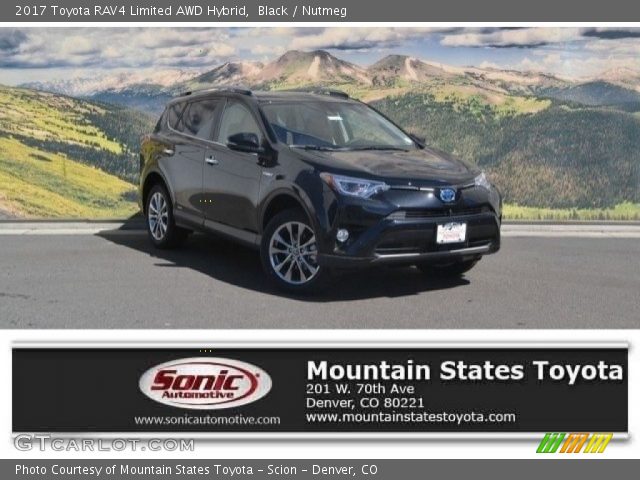 2017 Toyota RAV4 Limited AWD Hybrid in Black