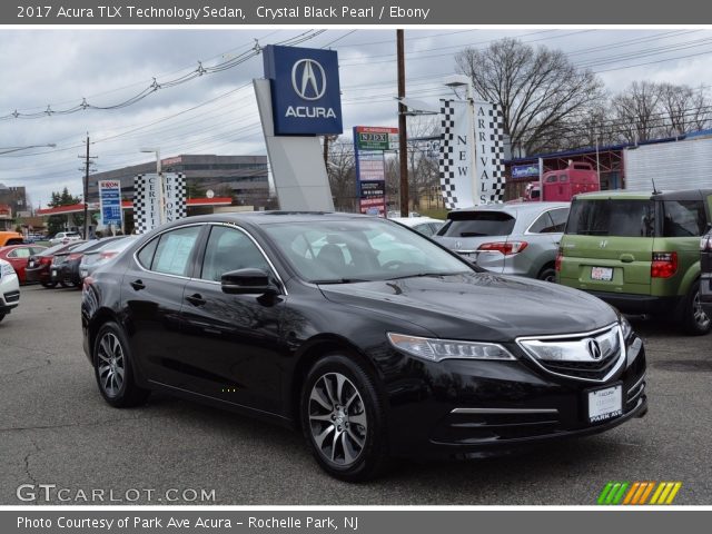 2017 Acura TLX Technology Sedan in Crystal Black Pearl
