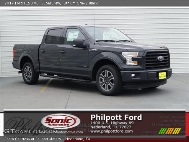 2017 Ford F150 XLT SuperCrew in Lithium Gray