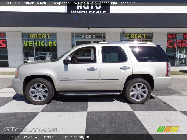2013 GMC Yukon Denali in Champagne Silver Metallic