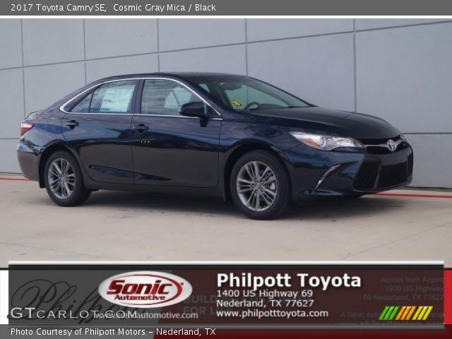 2017 Toyota Camry SE in Cosmic Gray Mica