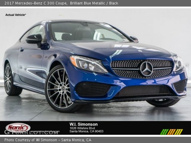 2017 Mercedes-Benz C 300 Coupe in Brilliant Blue Metallic