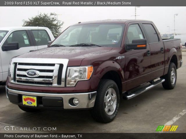 2009 Ford F150 XLT SuperCrew in Royal Red Metallic