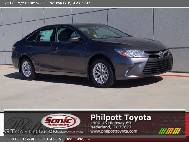 2017 Toyota Camry LE in Predawn Gray Mica