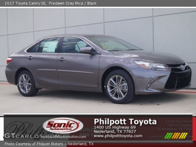 2017 Toyota Camry SE in Predawn Gray Mica