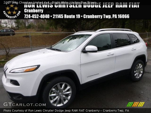 2017 Jeep Cherokee Limited 4x4 in Bright White