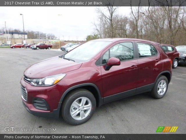2017 Chevrolet Trax LS AWD in Crimson Metallic