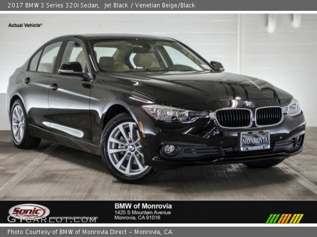 2017 BMW 3 Series 320i Sedan in Jet Black