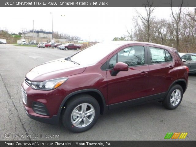 2017 Chevrolet Trax LS AWD in Crimson Metallic