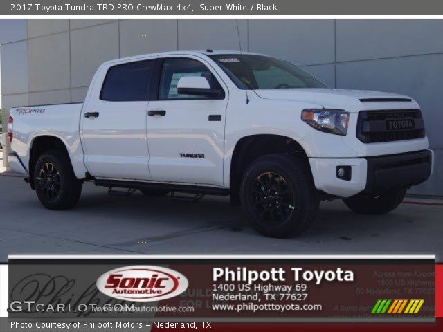 2017 Toyota Tundra TRD PRO CrewMax 4x4 in Super White