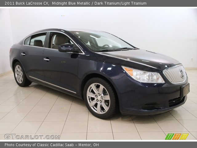 2011 Buick LaCrosse CX in Midnight Blue Metallic