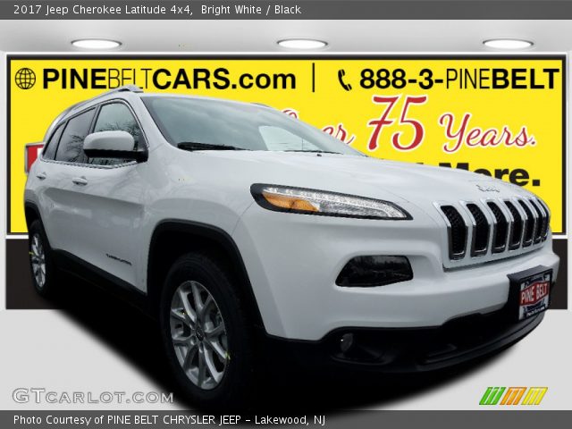 2017 Jeep Cherokee Latitude 4x4 in Bright White