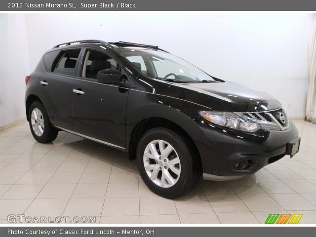 2012 Nissan Murano SL in Super Black