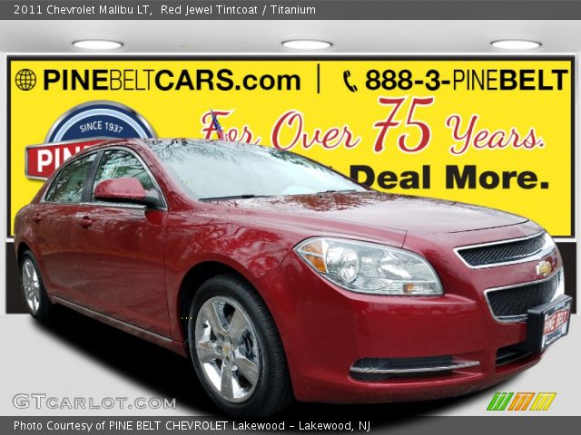 2011 Chevrolet Malibu LT in Red Jewel Tintcoat