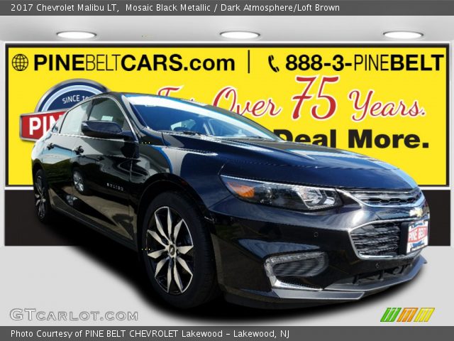 2017 Chevrolet Malibu LT in Mosaic Black Metallic