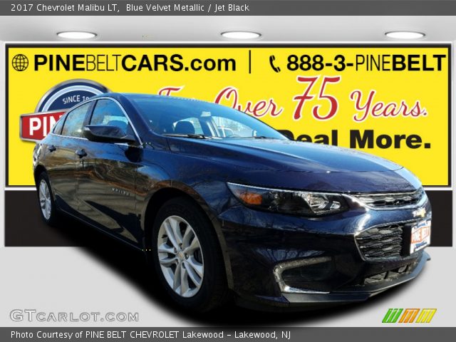 2017 Chevrolet Malibu LT in Blue Velvet Metallic