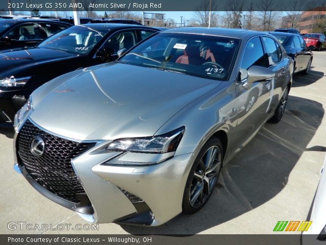 2017 Lexus GS 350 AWD in Atomic Silver