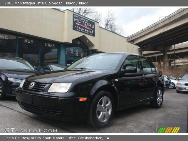 2003 Volkswagen Jetta GLS Sedan in Black