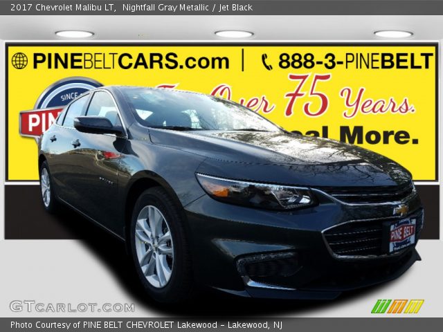 2017 Chevrolet Malibu LT in Nightfall Gray Metallic