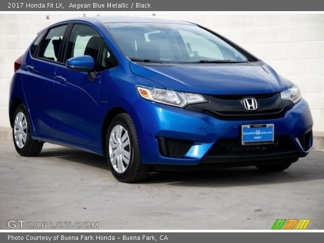 2017 Honda Fit LX in Aegean Blue Metallic